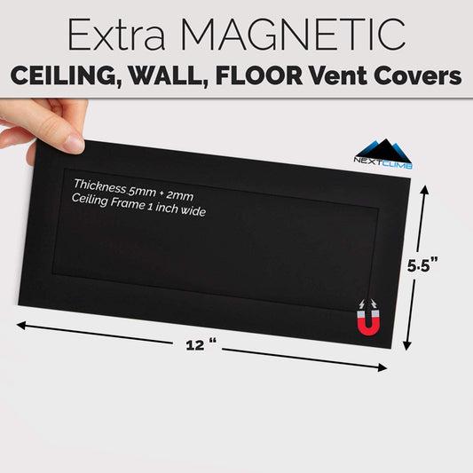 NextClimb Magnetic Vent Covers for Floor, Wall and Ceiling: The Best on Amazon NextClimb