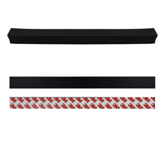 Extended Magnetic Tape Strips - 1" x 11.6" Flat Strips - 3 meter Adhesive Backing - NextClimb