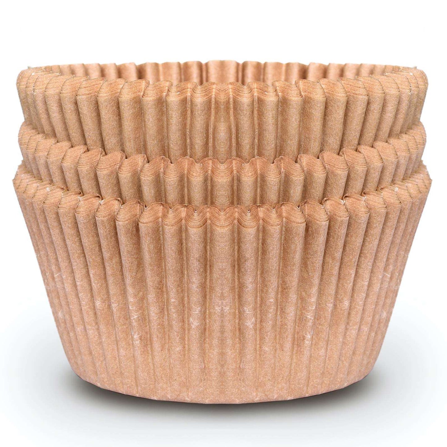 600 Pcs Jumbo Cupcake Liners Baking Cups Brown Odorless Muffin Liners for  Baking(Large Size) 